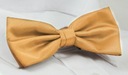 Мужской галстук-бабочка с нагрудным платком Alties - желтое золото