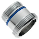 ПЕРЕХОДНИК ДЛЯ ПЕРЛАТОРА С РЕЗЬБОЙ М18,5х1 НА М22х1 для ikea, kludi