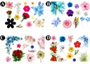 Моющиеся татуировки для детей с цветами