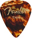 Fender 351 Shell Celluloid Тонкий медиатор для гитары