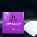 КАРТОЧКИ ДЛЯ РАЗГОВОРОВ НИМИ «ОБЪЯСНИТЕ СЕБЯ»