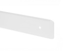 Боковая планка для столешницы 38мм ПРАВАЯ, белая