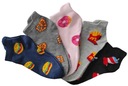 Detské ponožky Bavlna Jedlo 5-PAR 23-26