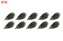РАЗЪЕМ X10 CINCH RCA ВИНТОВЫЙ АДАПТЕР РАЗЪЕМ CINCH-W/S