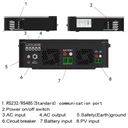 3KW INWERTER SOLARNY MPPT FOR 450V OFF-GRID HYBRYDOWY 24V 3200W WYSPOWY UPS 