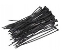 ЗАЖИМНЫЕ СВЯЗИ 160 Х 2,5 ММ ЧЕРНЫЕ ПЛАСТИКОВЫЕ 100 ШТ.