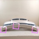 GRILLE PARE-CHOCS DROITE BMW 5 (F10) 7200700 2010photo 14