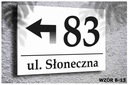 Табличка АДРЕСНАЯ ДОСКА АЛЮМИНИЕВАЯ НОМЕР ДОМА 20х30.