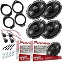 4 ДИНАМИКИ PIONEER OPEL ASTRA J INSIGNIA MOKKA ADAM ПРОСТАВКИ ПЕРЕДНИЕ И ЗАДНИЕ