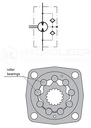 HYDRAULICKÝ MOTOR SMS 125 O4WOM PO HYDROLIDER Hmotnosť (s balením) 11 kg