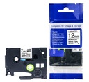 ЛЕНТА ДЛЯ BROTHER белая TZe-FX231 12мм TZFX231 гибкая