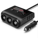 ГНІЗДО ПРИКУРЮВАЧА 12 24V 3 PORTY USB 5V ЗАРЯДНИЙ ПРИСТРІЙ АВТОМОБІЛЬНА DO ТЕЛЕФОНУ  (17469309959) фото min 7