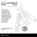 MULTITOOL AZYMUT Turon Набор многофункциональных инструментов из 10 КАРМАННЫХ НОЖЕЙ