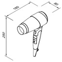Hotelový sušič vlasov Newada 1800 W Značka Biurotop