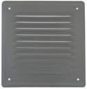 ВЕНТИЛЯЦИОННАЯ РЕШЕТКА 14X14 СЕТКА СВЕТЛО-СЕРЫЙ МЕТАЛЛ