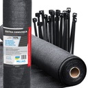 ЗАТЕНИВАЮЩАЯ СЕТКА 90% Для забора 1,2х50м УФ коврик