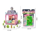 КУКОЛЬНЫЙ ДОМ С ОСВЕЩЕНИЕМ И АКСЕССУАРАМИ МОДЕЛЬ 556-71 РОЗОВЫЙ +3 ГОДА