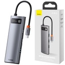 Концентратор Baseus 8 в 1 USB-C — USB 3.0 HDMI USB-C PD RJ45