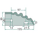 NOZ PARA PASZOWOZU IZQUIERDO 5MM HIMEL, PEECON 3000462 