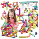 НАБОР БОЛЬШИХ МАГНИТНЫХ БЛОКОВ ДЛЯ МАЛЕНЬКИХ ДЕТЕЙ