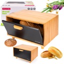 БАМБУКОВЫЙ КОНТЕЙНЕР ДЛЯ ХЛЕБА БУЛОЧКИ СВЕЖИЙ ХЛЕБ KAMILLE