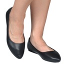 KLASYCZNE DAMASKIE BALERINY SKÓRZANE BUTY CASUAL BALETKI