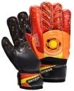 Футбольные тренировочные перчатки для вратарей METEOR на липучке, размер 7