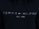 TOMMY HILFIGER dámska mikina, tmavo modrá, XS Model HERITAGE HILFIGER HOODIE LS