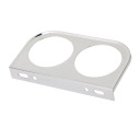УНІВЕРСАЛЬНИЙ 52MM CAR ПАНЕЛЬ GAUGE MOUNT 2-1/16 ДЮЙМ МЕТАЛ SILVER  (18282016907) фото min 10