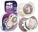 Соска LOVI DYNAMIC SOOTHING NIGHT&DAY PACIFIC 2 шт. 3–6 м 22/914 ДЕВОЧКА