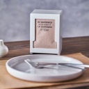 Салфетки мини 1-слойные, бежевые GoGreen, 200 шт.