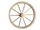 ДЕРЕВЯННОЕ КОЛЕСО, ДЕКОР, ДИАМЕТР 60 СМ