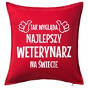 NAJLEPSZY WETERYNARZ poduszka 50x50 prezent