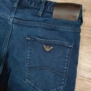 ARMANI JEANS Spodnie Jeans Logo r. 30 Długość nogawki długa