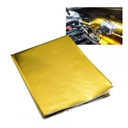 Коврик термоизоляционный Золотой, самоклеящийся, 100х120см.