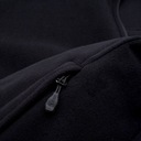 Pánska mikina Elbrus fleece čierna so stojačikom fleece Maze 350G stojačik zips M Zbierka ELBRUS