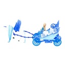 КАРЕТА С КУКЛОЙ И ЛОШАДЬЮ, СВЕТ, ЗВУК