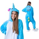 Piżama Onesie Kigurumi Kostium Przebranie Jednorożec XL: 175 - 185cm