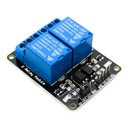 Релейный модуль 2 канала 12В для Arduino STM32