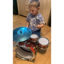 Барабаны для детей, набор из 5 барабанов, тарелки, тарелка + стул, стул
