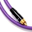 КАБЕЛЬ ДЛЯ САБВУФЕРА MELODIKA MDSW05 PURPLE RAIN RCA - RCA CINCH OFC 0,5 м