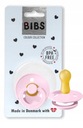 Соска BIBS HEVEA 6+ BABY PINK M SOOTHING