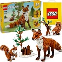 LEGO CREATOR 31154 Лесные животные: ЛИСА, Белка, Сова 3 в 1 + СУМКА LEGO