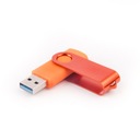 rôzne farby PENDRIVE 4 GB USB 2.0 FLASH TWISTER Farba viacfarebný