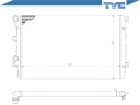 TYC 737-0017-R RADIATEUR SYSTÈME REFROIDISSEMENT MOTEURphoto 9