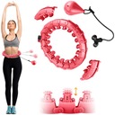 РЕГУЛИРУЕМЫЙ ХУЛА-ХОП ДЛЯ ПОХУДЕНИЯ С ВЕСОМ QUEENFIT