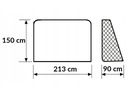 Твердые БОЛЬШИЕ ФУТБОЛЬНЫЕ ВОРОТА, металлическая тренировочная сетка 213x150x90