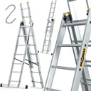 АЛЮМИНИЕВАЯ ЛЕСТНИЦА 3x7 PRO ДЛЯ СЕРОЙ ЛЕСТНИЦЫ