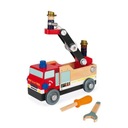 Wóz strażacki do składania z narzędziami Janod