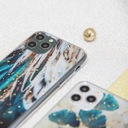Etui Nakładka Gold Glam do Xiaomi Redmi Note 12 5G (Global) / Poco X5 pióra Materiał tworzywo sztuczne